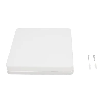 Plafoniera LED 36W, 220V, IP20, 230 mm, apparecchio quadrato resistente all'umidità per interni/esterni