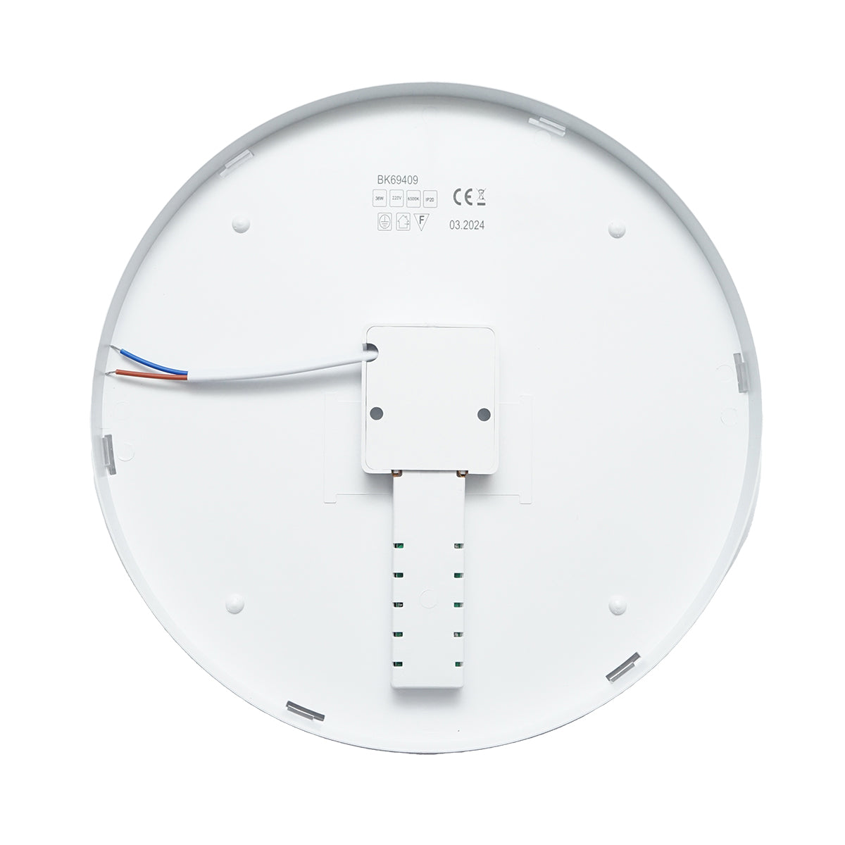 Plafoniera LED 36W, 220V, IP20, 6500K, 230mm luce fredda illuminazione per interni/esterni - immagine 3