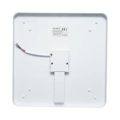 Plafoniera LED 36W, 220V, luce regolabile 3CCT 3000K/4000K/6500K, corpo quadrato 230x230x40mm, IP20 - immagine 5