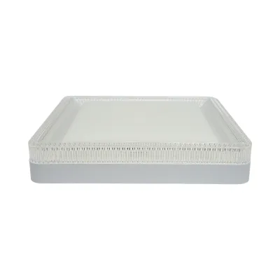 Plafoniera LED 36W, 220V, luce regolabile 3CCT 3000K/4000K/6500K, corpo quadrato 230x230x40mm, IP20 - immagine 6
