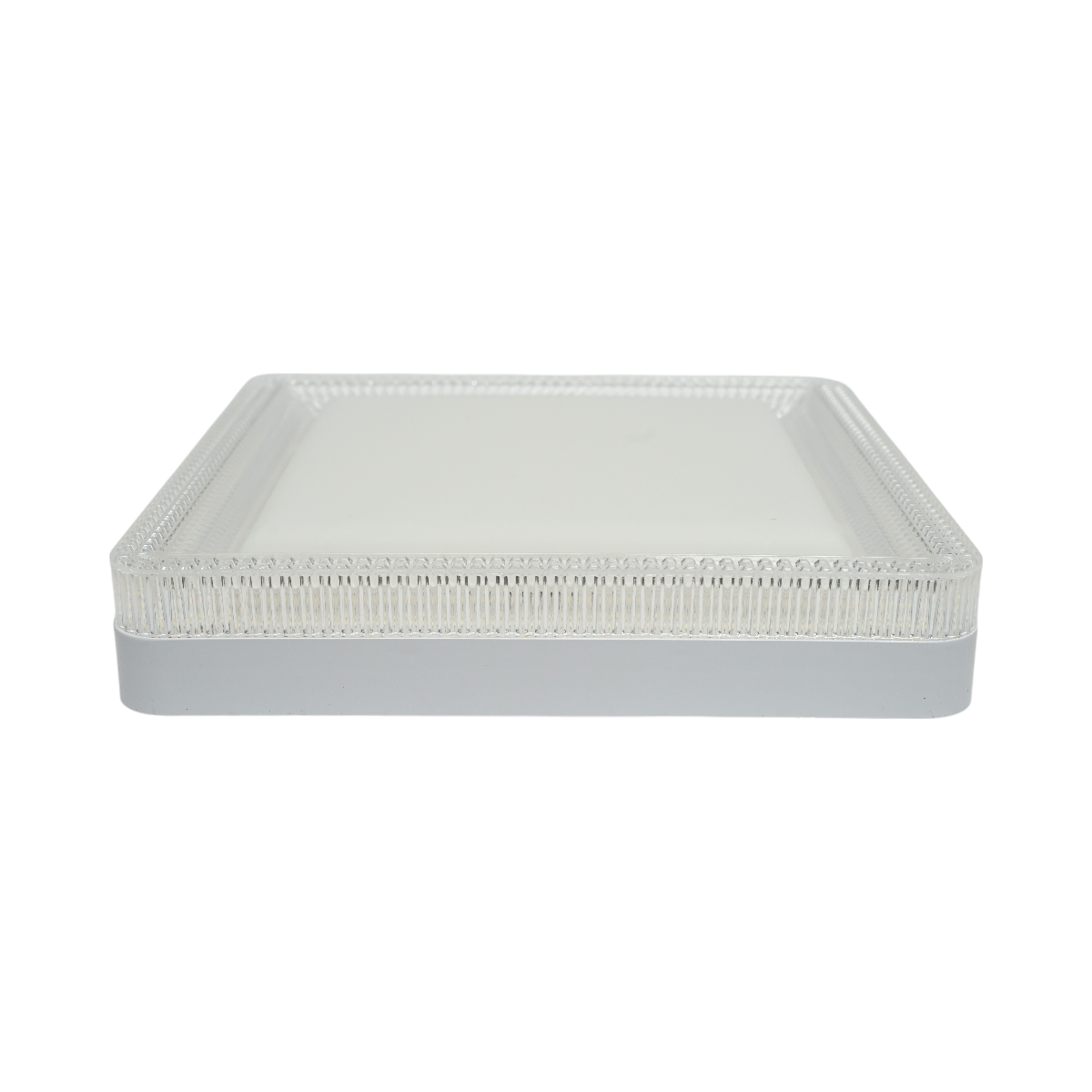 Plafoniera LED 36W, 220V, luce regolabile 3CCT 3000K/4000K/6500K, corpo quadrato 230x230x40mm, IP20 - immagine 6