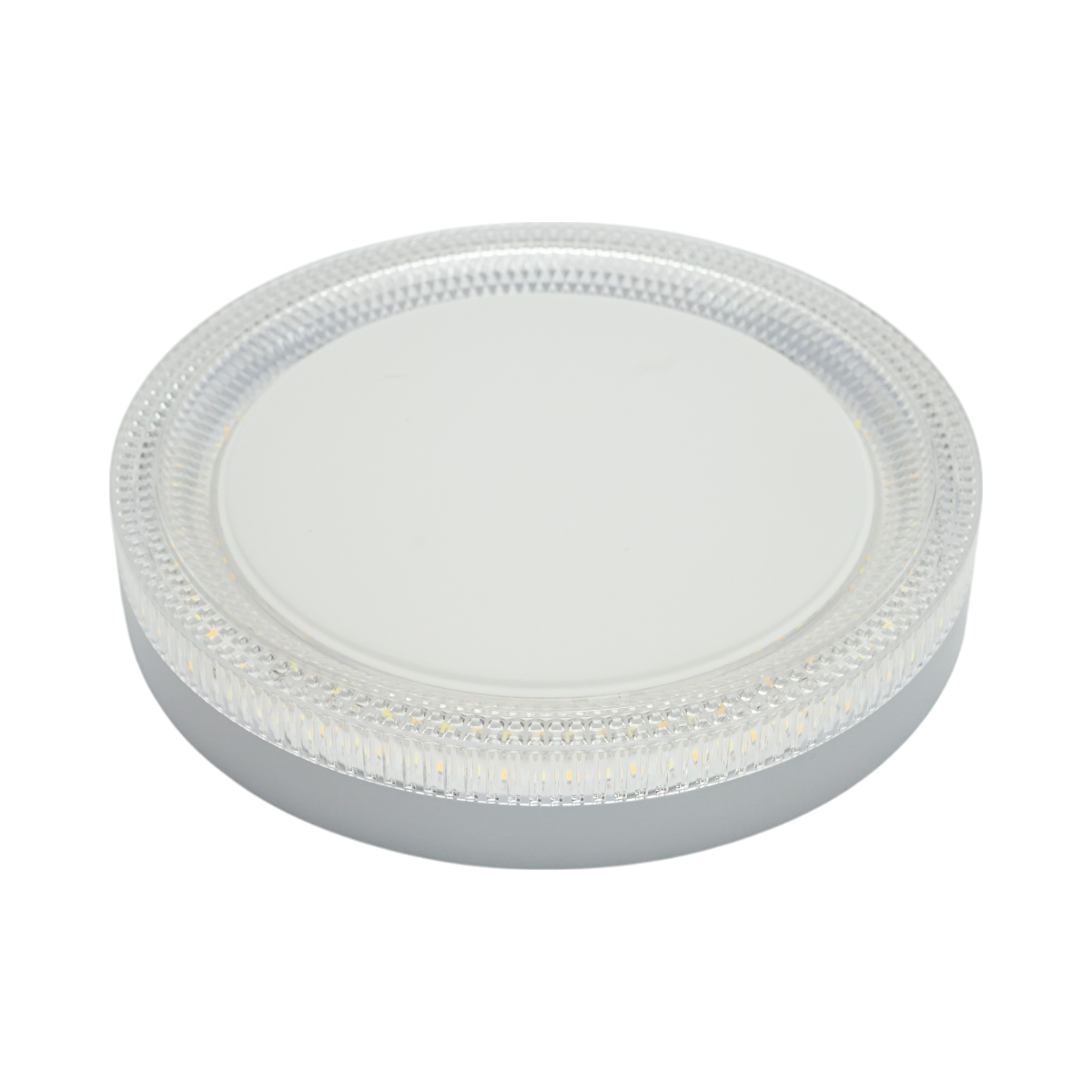 Plafoniera LED 36W, 220V, luce regolabile 3CCT 3000K/4000K/6500K, corpo rotondo 230x40mm, IP20