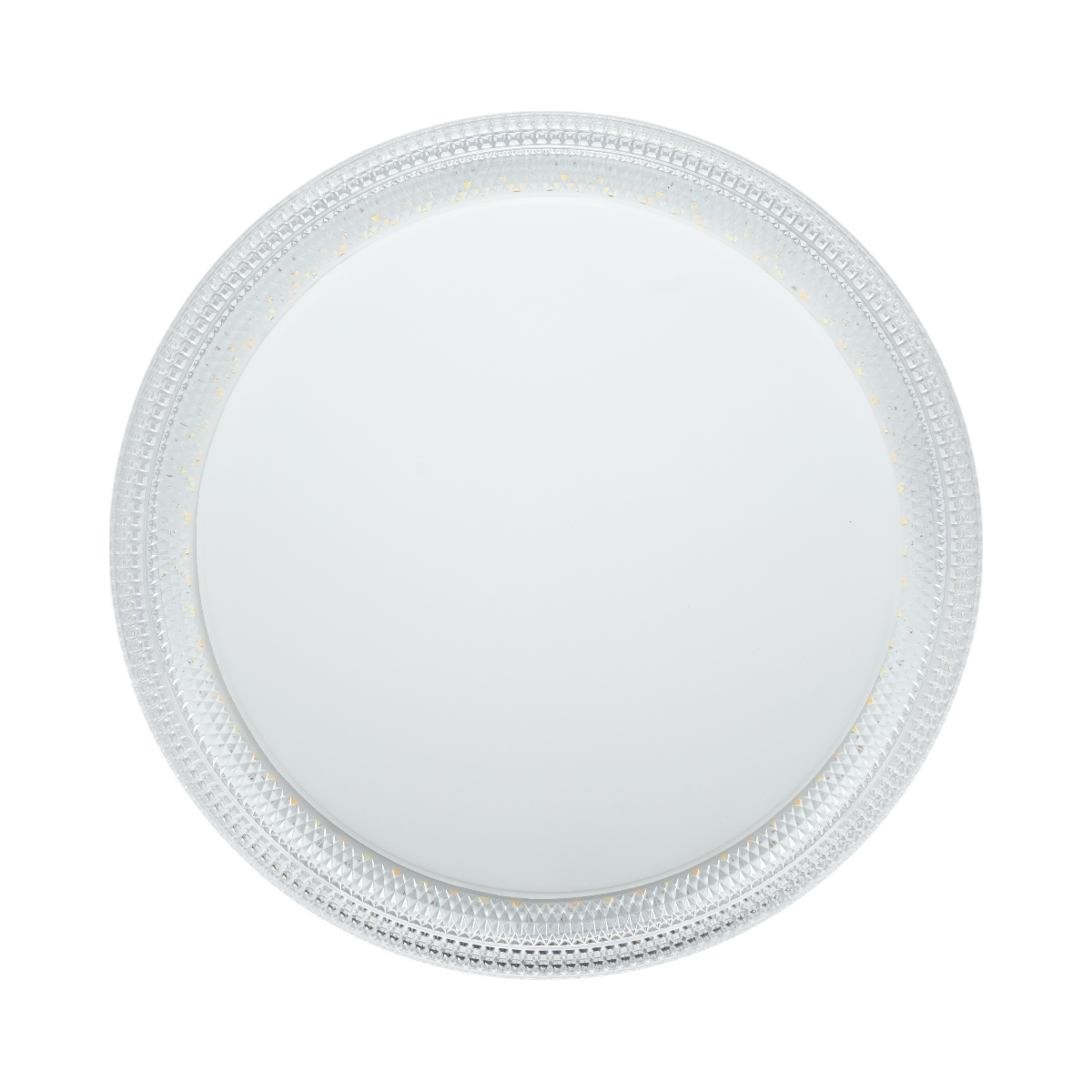 Plafoniera LED 48W, 220V, luce regolabile 3CCT 3000K/4000K/6500K, corpo rotondo 300x40mm, IP20. - immagine 2