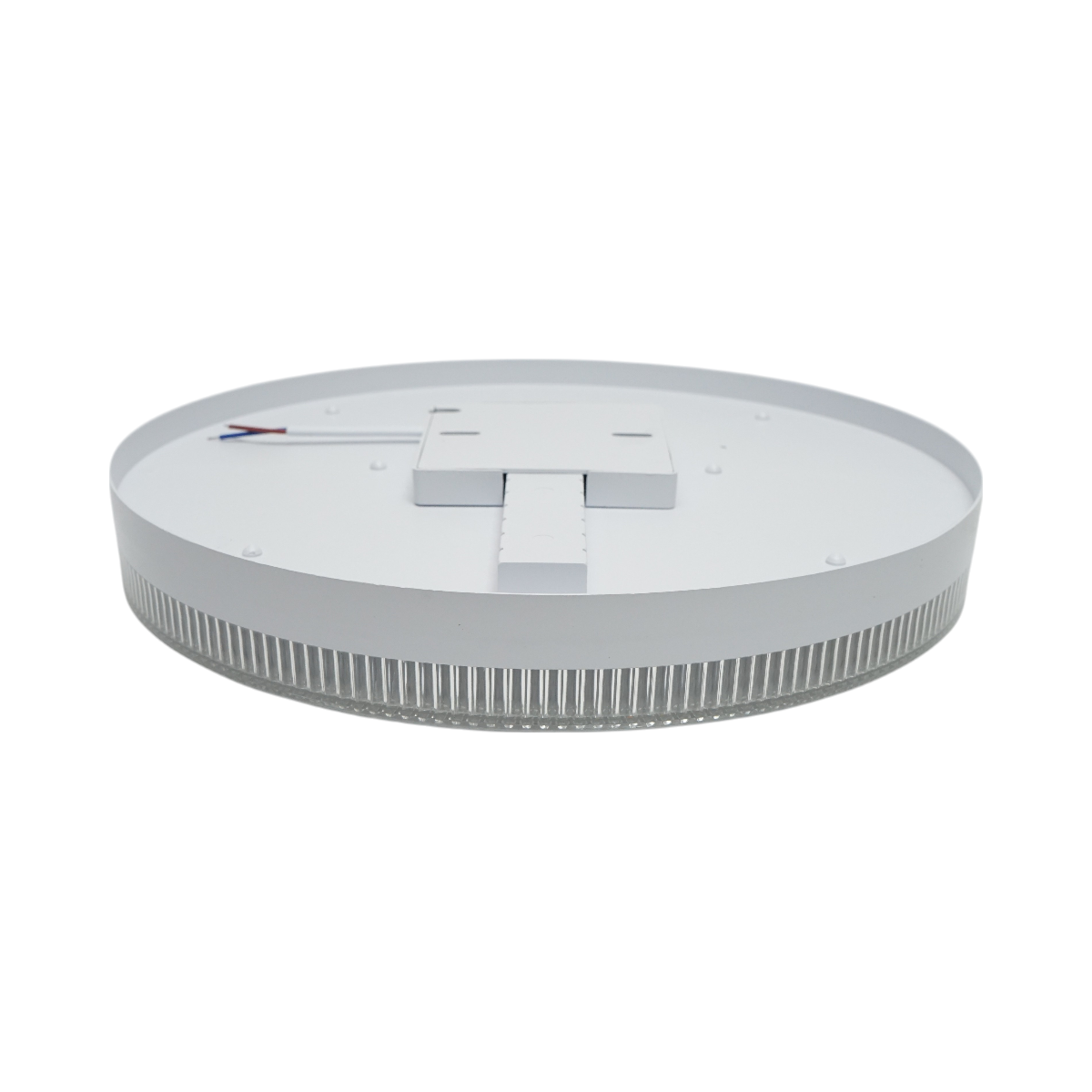 Plafoniera LED 48W, 220V, luce regolabile 3CCT 3000K/4000K/6500K, corpo rotondo 300x40mm, IP20. - immagine 3