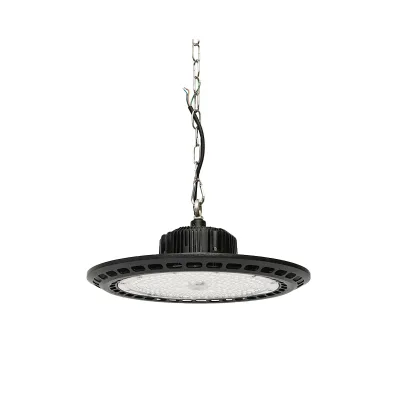 Plafoniera LED per capannone/magazzino 150W UFO temperatura colore 6500K protezione IP 65 220V - immagine 3