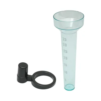 Pluviometro graduato 1–35 mm con supporto di fissaggio per la misurazione delle precipitazioni 1–35 l/m² - immagine 2