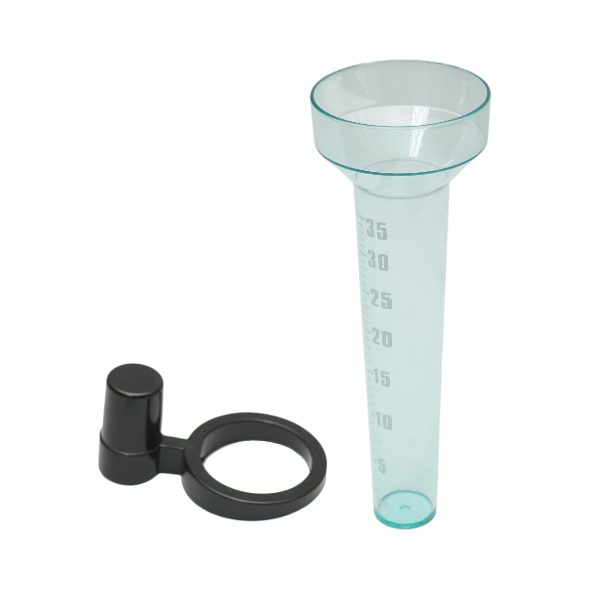 Pluviometro graduato 1–35 mm con supporto di fissaggio per la misurazione delle precipitazioni 1–35 l/m² - immagine 2