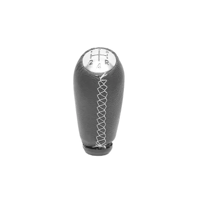Pomello del cambio 5+1 velocità in pelle Dacia Logan 8200379950 - immagine 2