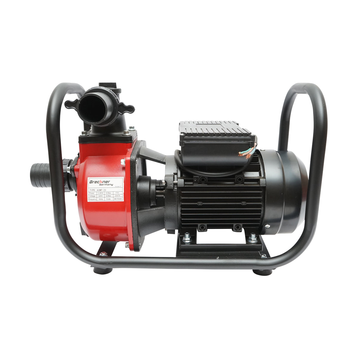 Pompa acqua 220V, 2.2KW, 23m3/h, 2 pollici altezza massima 17m Pompa di superficie per Acque Pulite
