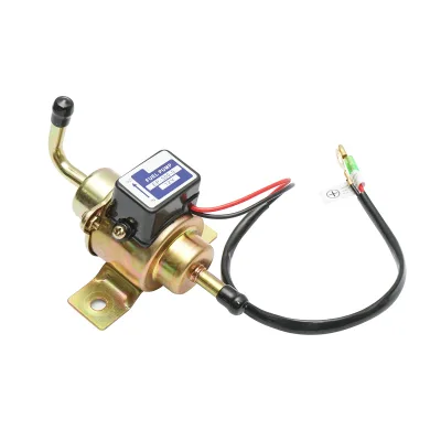 Pompa alimentazione carburante, elettrica, universale, 12V, L=130mm, fi 8mm per diesel/benzina OEM YK-3107, EP-500-0 - immagine 3