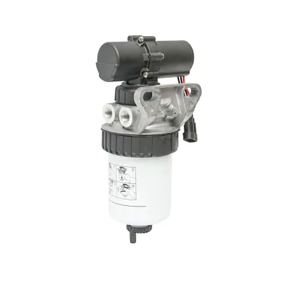 Pompa alimentazione elettrica con filtro per Massey Ferguson, New Holland, Case IH, codice OEM 84288071, 162000080881, 47111572, 836866309, 836867597, 836867831, 836879200, 836879202, 837073628 - immagine 2