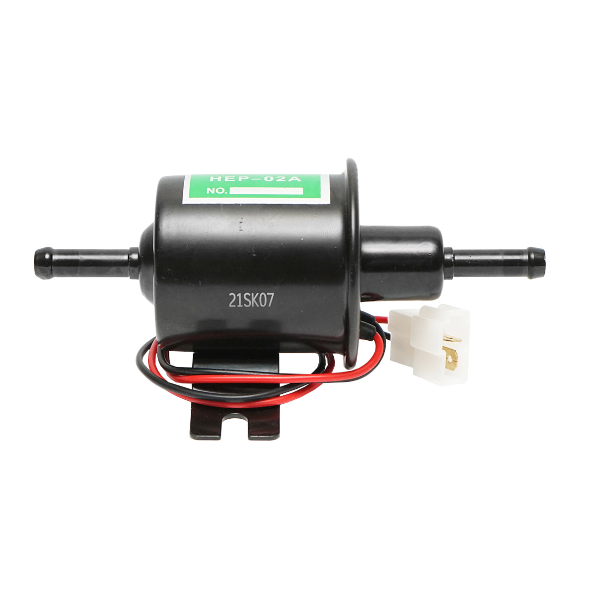 Pompa Carburante elettrica universale HEP per diesel/benzina, con filtro incorporato, 12V/02A