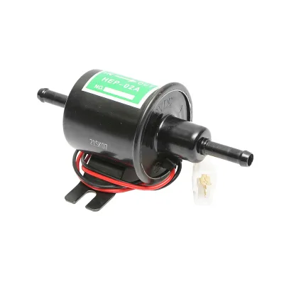 Pompa Carburante elettrica universale HEP per diesel/benzina, con filtro incorporato, 12V/02A - immagine 2
