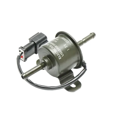 Pompa carburante elettrica universale, 12V, L=130mm, fi 8mm per diesel/benzina OEM YK-3104 - immagine 4