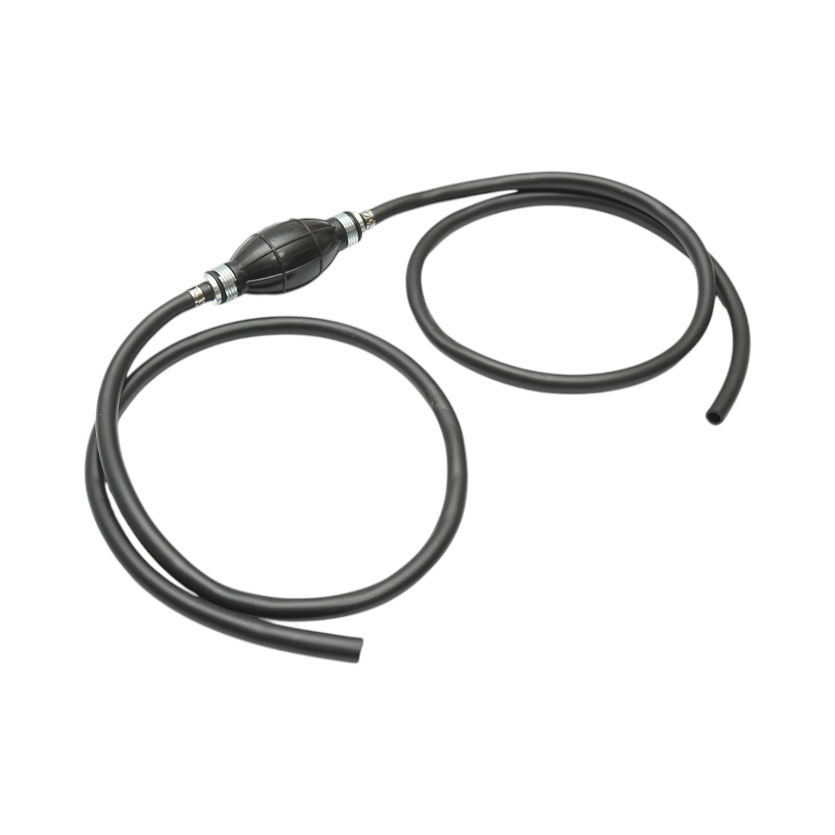 Pompa di adescamento manuale diritta con tubo nero e valvola unidirezionale – Ø 8 mm - immagine 2