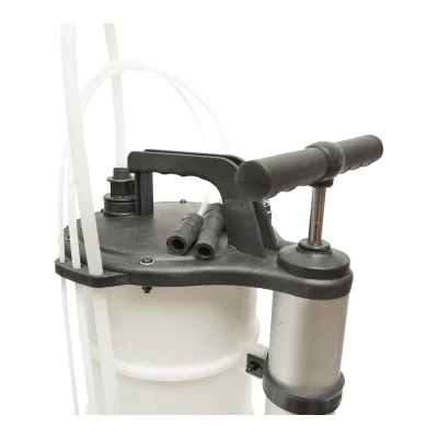 Pompa di Aspirazione per Estrattore di Liquidi Pompa manuale da 9L per estrarre olio dal motore e dal cambio - immagine 6
