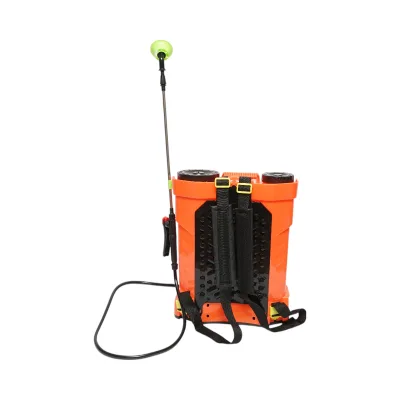 Pompa di spruzzatura, vermorel elettrico con serbatoio da 16L, batteria 12V/8Ah, 4 ugelli, portata 4 l/min THOR - immagine 3