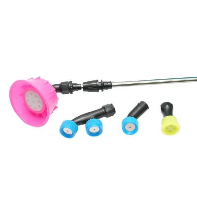 Pompa di spruzzatura, vermorel elettrico con serbatoio da 16L, batteria 12V/8Ah, 4 ugelli, portata 4 l/min, pressione 6.8 bar THOR - immagine 6