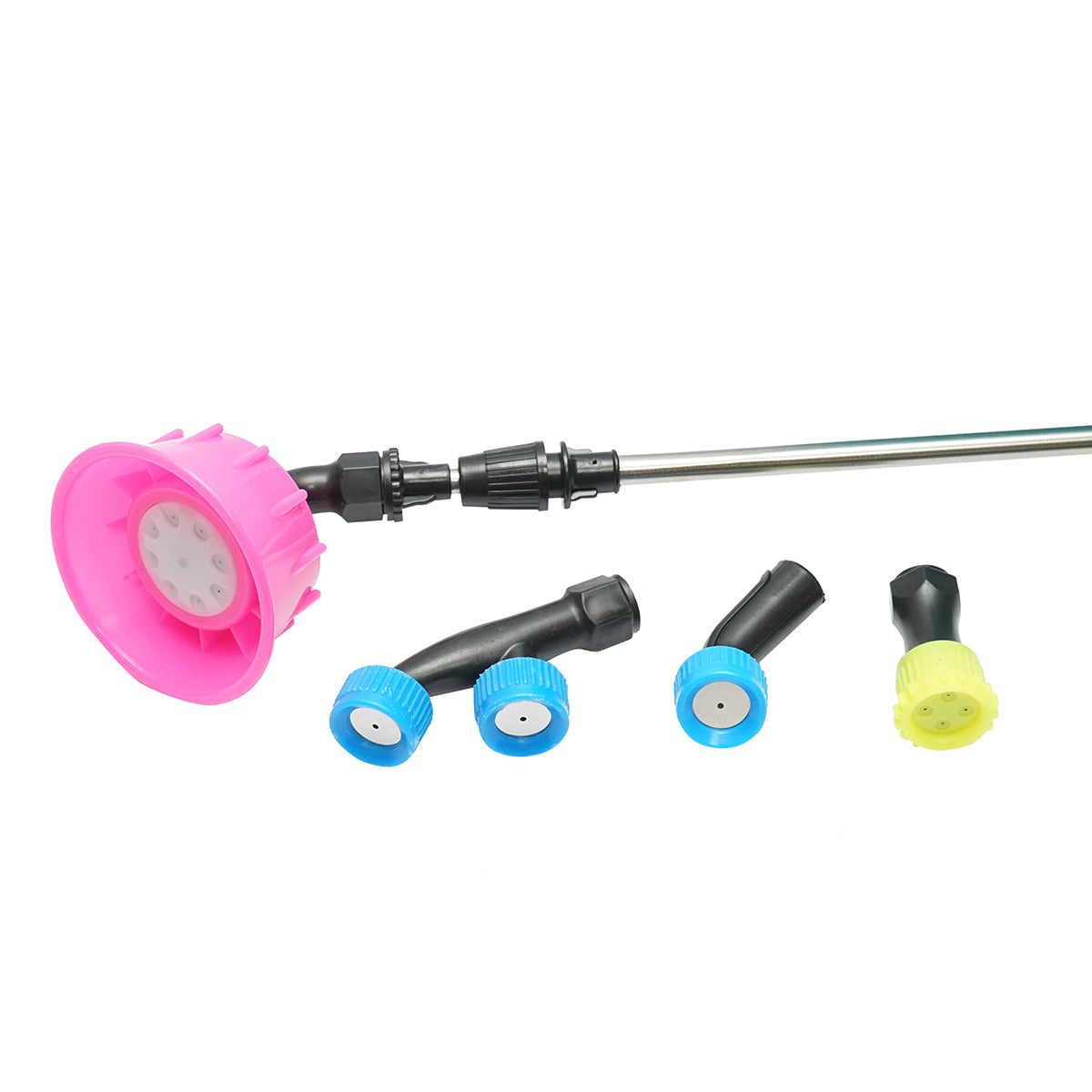 Pompa di spruzzatura, vermorel elettrico con serbatoio da 16L, batteria 12V/8Ah, 4 ugelli, portata 4 l/min, pressione 6.8 bar THOR - immagine 6