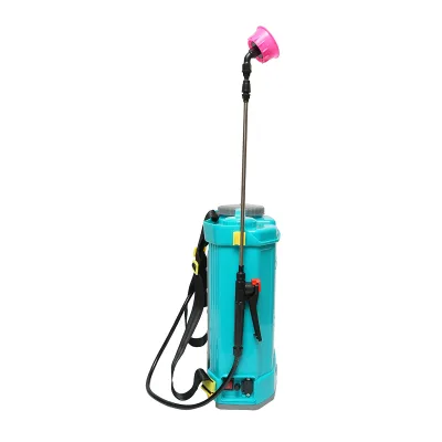 Pompa di spruzzatura, vermorel elettrico con serbatoio da 16L, batteria 12V/8Ah, 4 ugelli, portata 4 l/min, pressione 6.8 bar THOR - immagine 4