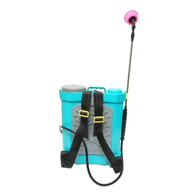 Pompa di spruzzatura, vermorel elettrico con serbatoio da 16L, batteria 12V/8Ah, 4 ugelli, portata 4 l/min, pressione 6.8 bar THOR - immagine 3