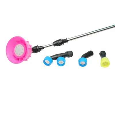 Pompa di spruzzatura, vermorel elettrico con serbatoio da 20L, batteria 12V/8Ah, 4 ugelli, portata 4 l/min, pressione 6.8 bar THOR - immagine 6
