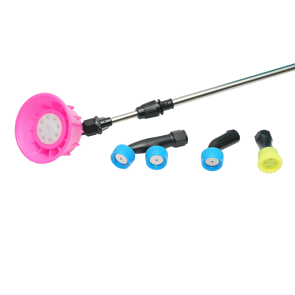 Pompa di spruzzatura, vermorel elettrico con serbatoio da 20L, batteria 12V/8Ah, 4 ugelli, portata 4 l/min, pressione 6.8 bar THOR - immagine 6