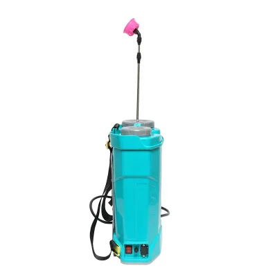 Pompa di spruzzatura, vermorel elettrico con serbatoio da 20L, batteria 12V/8Ah, 4 ugelli, portata 4 l/min, pressione 6.8 bar THOR - immagine 5