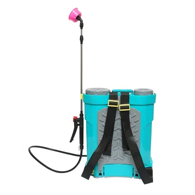 Pompa di spruzzatura, vermorel elettrico con serbatoio da 20L, batteria 12V/8Ah, 4 ugelli, portata 4 l/min, pressione 6.8 bar THOR - immagine 3