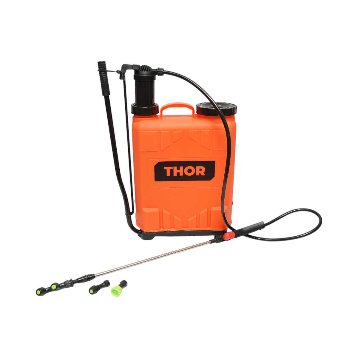 Pompa di spruzzatura, vermorel manuale con serbatoio da 12L, 3 ugelli, pressione massima 4 bar THOR. - immagine 3