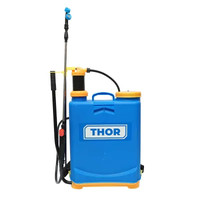 Pompa di spruzzatura, vermorel manuale con serbatoio da 16L, 2 ugelli intercambiabili THOR.