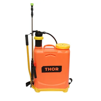 Pompa di spruzzatura, vermorel manuale con serbatoio da 16L, 3 ugelli intercambiabili THOR