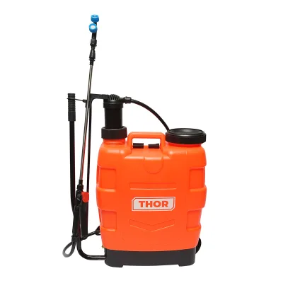 Pompa di spruzzatura, vermorel manuale con serbatoio da 20L, 2 ugelli intercambiabili THOR.