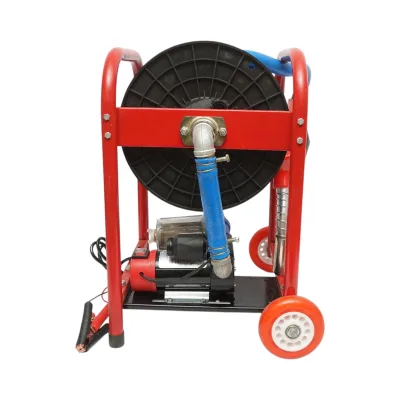 Pompa di trasferimento carburante 12V, 300W con filtro e tubo, portatile, pompa carburante 12V Breckner Germany - immagine 2