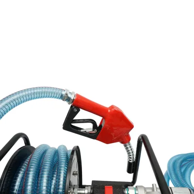 Pompa di trasferimento carburante mobile 12V, portata 40 L/min con tubo flessibile e filtro Breckner Germany - immagine 5