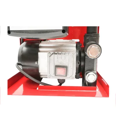 Pompa di trasferimento gasolio 220V 550W Breckner, portata 60 L/min. Kit pompa trasferimento gasolio con contatore, tubo di aspirazione da 1,5 m, tubo di trasferimento da 4 m, pistola - immagine 6