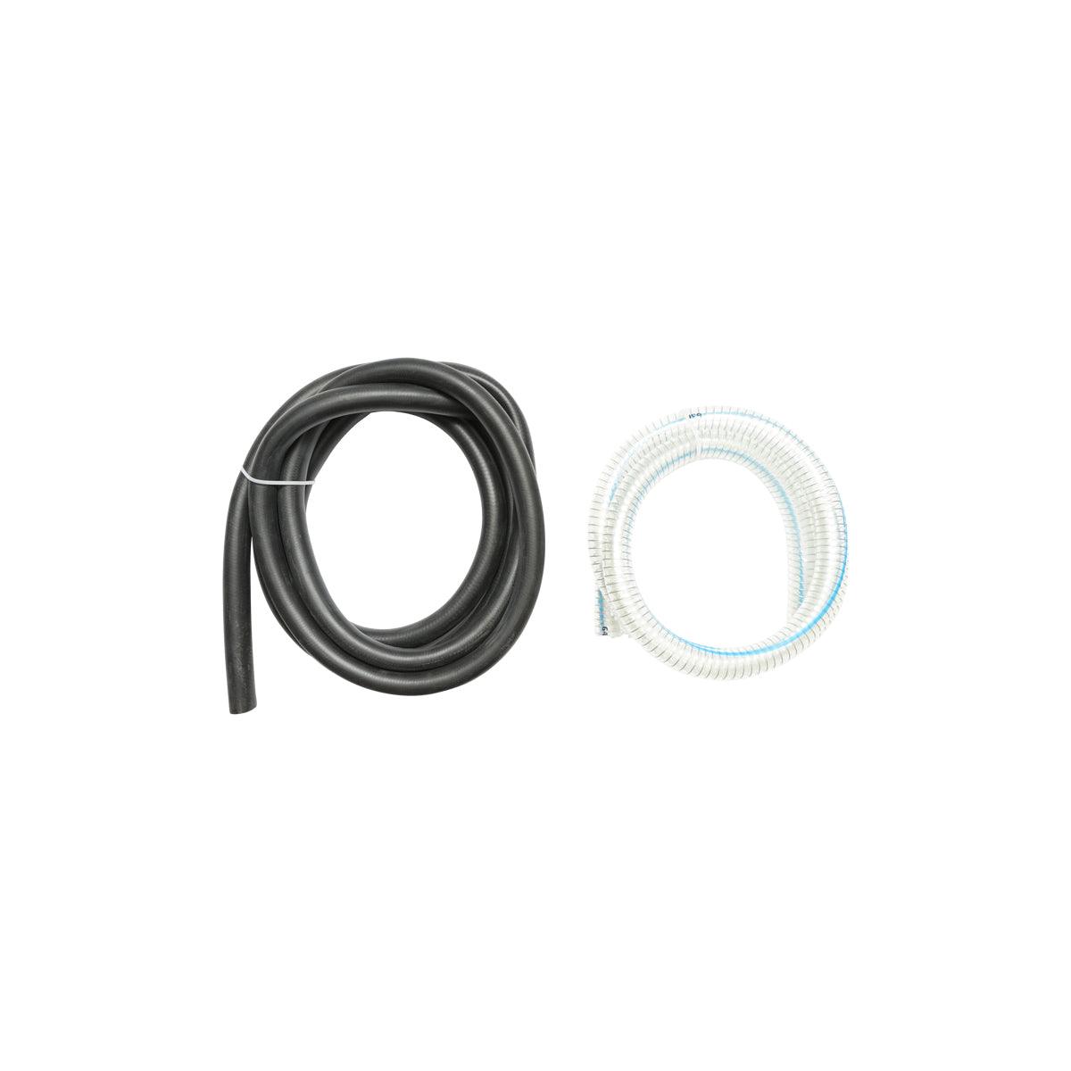 Pompa di trasferimento gasolio 220V 550W Portata 60 L/min. Kit Pompa Gasolio Elettrica con contatore, Tubo di aspirazione da 1,5 m, Tubo di trasferimento da 4 m, Pistola - immagine 3