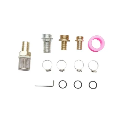 Pompa di trasferimento gasolio 220V 550W Portata 60 L/min. Kit Pompa Gasolio Elettrica con contatore, Tubo di aspirazione da 1,5 m, Tubo di trasferimento da 4 m, Pistola - immagine 5