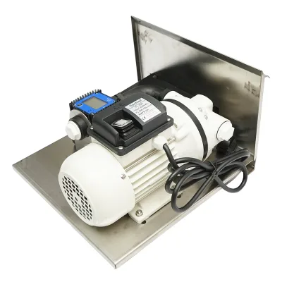 Pompa di trasferimento soluzione urea 220V, 440W 40L/min con tubo e pistola - immagine 2