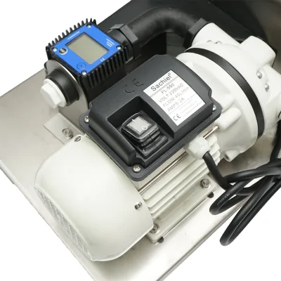 Pompa di trasferimento soluzione urea 220V, 440W 40L/min con tubo e pistola - immagine 5