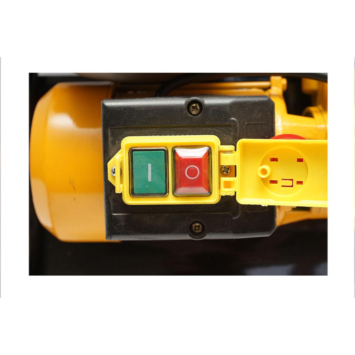 POMPA ELETTRICA AUTOADESCANTE 220V 600W 40L/min. Pompa gasolio Contalitri POMPA TRAVASO GASOLIO POMPA ELETTRICA AUTOADESCANTE con PISTOLA + ACCESSORI Breckner Germany - immagine 5
