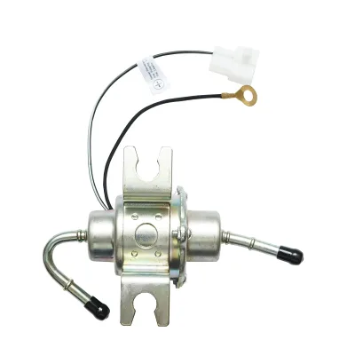 Pompa elettrica universale per carburante con filtro incorporato, 12V, L=145mm, fi 6mm per diesel/benzina OEM YK-3106, EP-501-0 - immagine 4