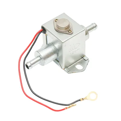 Pompa elettrica universale per carburante, 12V, L=130mm, Ø 10mm, per diesel/benzina OEM MEP-12V-H - immagine 3