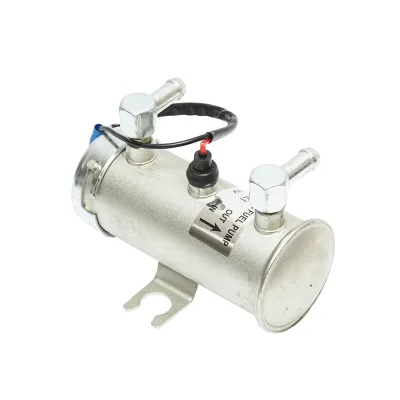 Pompa elettrica universale per carburante, 12V, L=145mm, Ø 10mm per diesel/benzina OEM YK-3111, 4HKI - immagine 3
