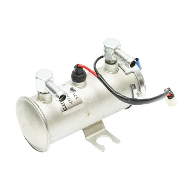 Pompa elettrica universale per carburante, 12V, L=145mm, Ø 10mm per diesel/benzina OEM YK-3111, 4HKI - immagine 4