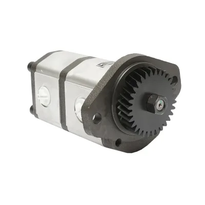 Pompa idraulica 28+12cm3, pignone 93.05mm, Z=31 per John Deere OEM RE72058, RE73947 - immagine 5