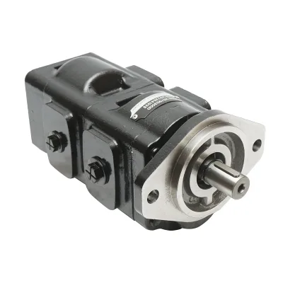 Pompa idraulica doppia per JCB, codici OEM 20/903000 - immagine 4