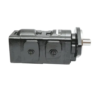 Pompa idraulica doppia per JCB, codici OEM 20/903000 - immagine 3