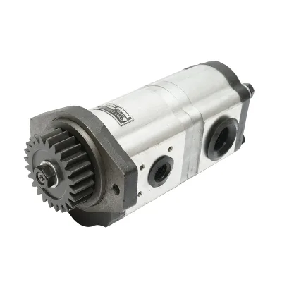 Pompa idraulica per trattori John Deere, codici OEM RE223233, RE227447,  B67475