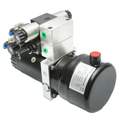 Pompa idraulica ribaltabile per spazzaneve 12V, 1,6Kw, 20Bar - immagine 5